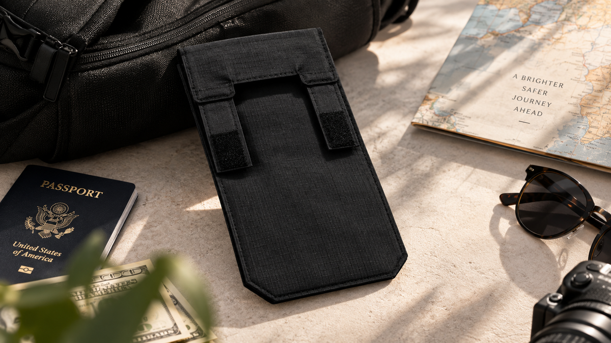 HideSafe™ Hidden Travel Wallet.