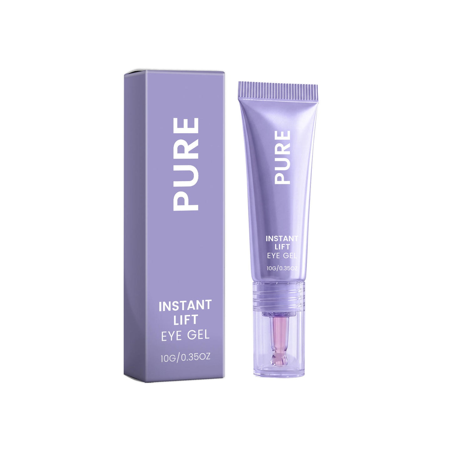 PURE Instant Lift Eye Gel with packaging