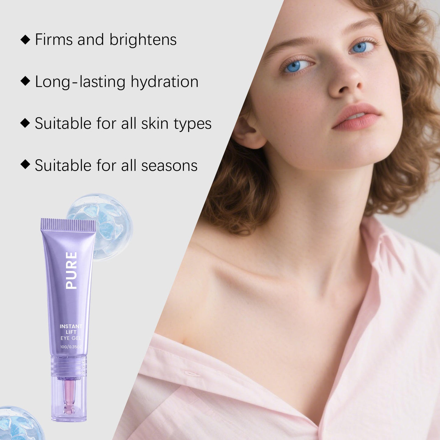 Firms, brightens, hydrates