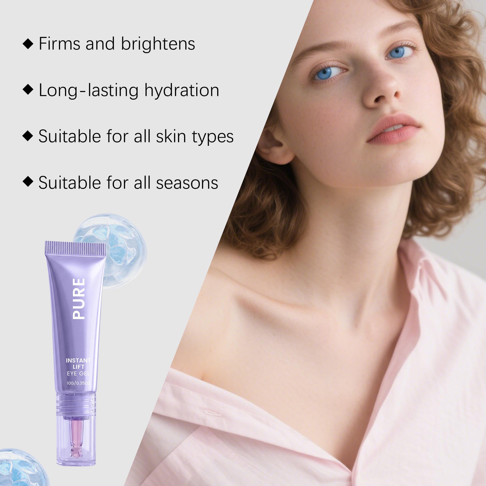 Firms, brightens, hydrates