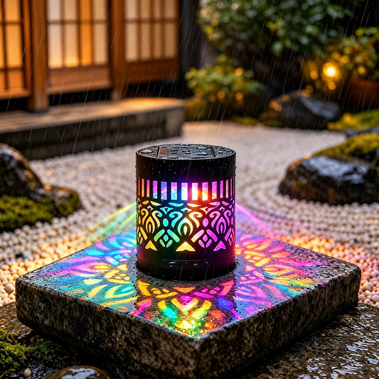 Hapizest JaaliGlow™ Solar Mandala Light