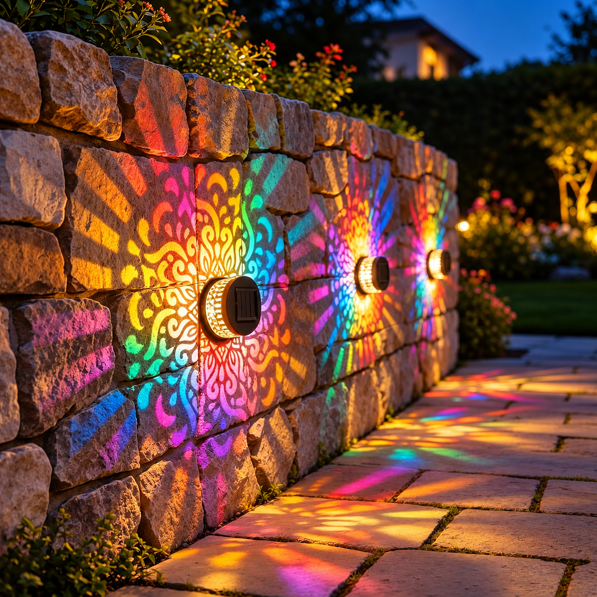 Hapizest JaaliGlow™ Solar Mandala Light