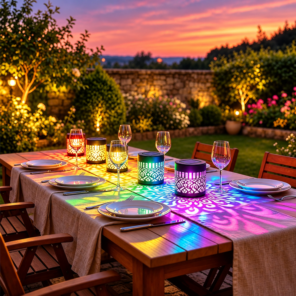 Hapizest JaaliGlow™ Solar Mandala Light