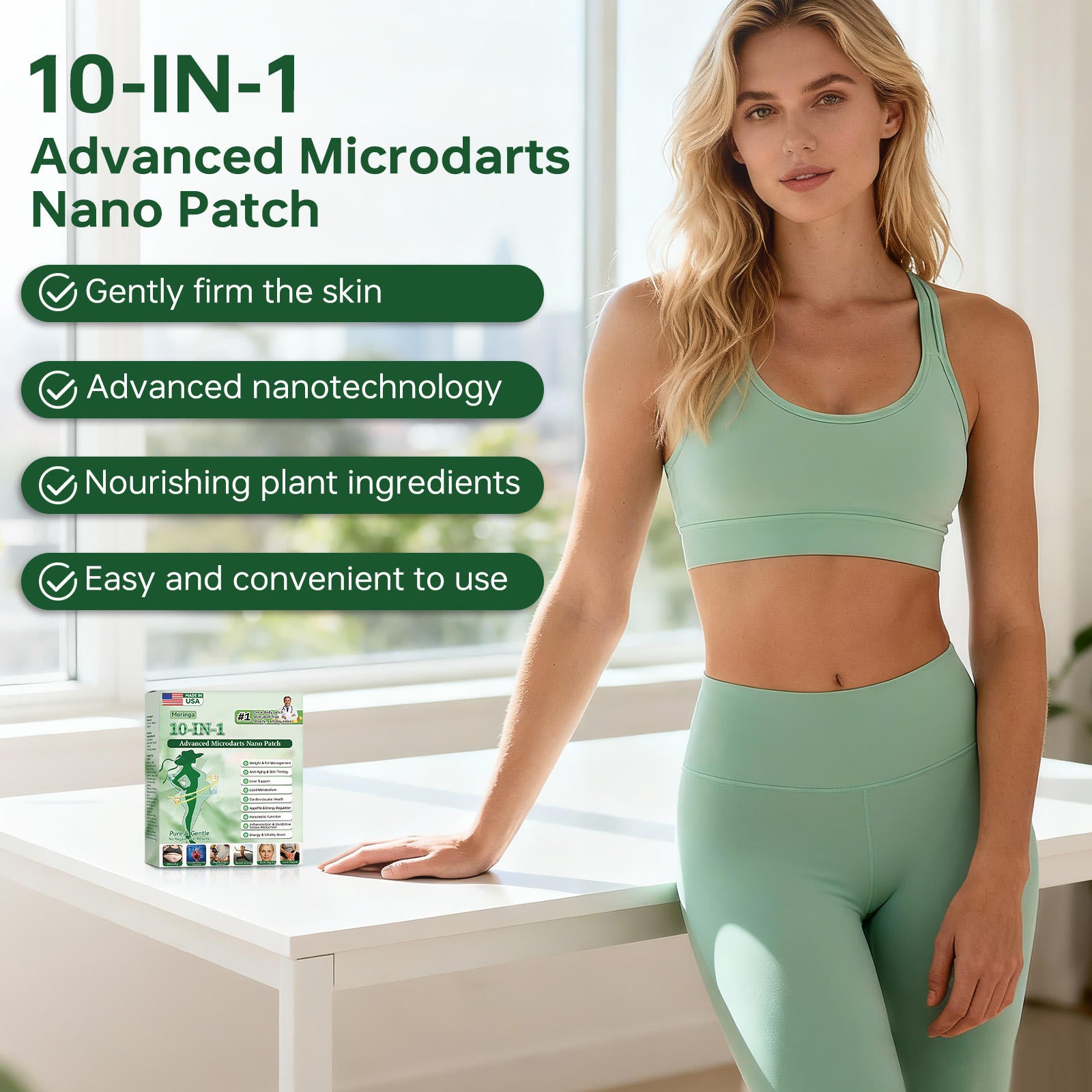 Microdart Nano Patch lifestyle